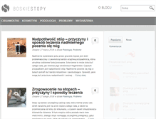 Tablet Screenshot of boskiestopy.pl